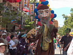 Giant puppet in Halifax parade