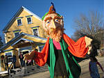 Giant puppet at South Shore Waldorf School